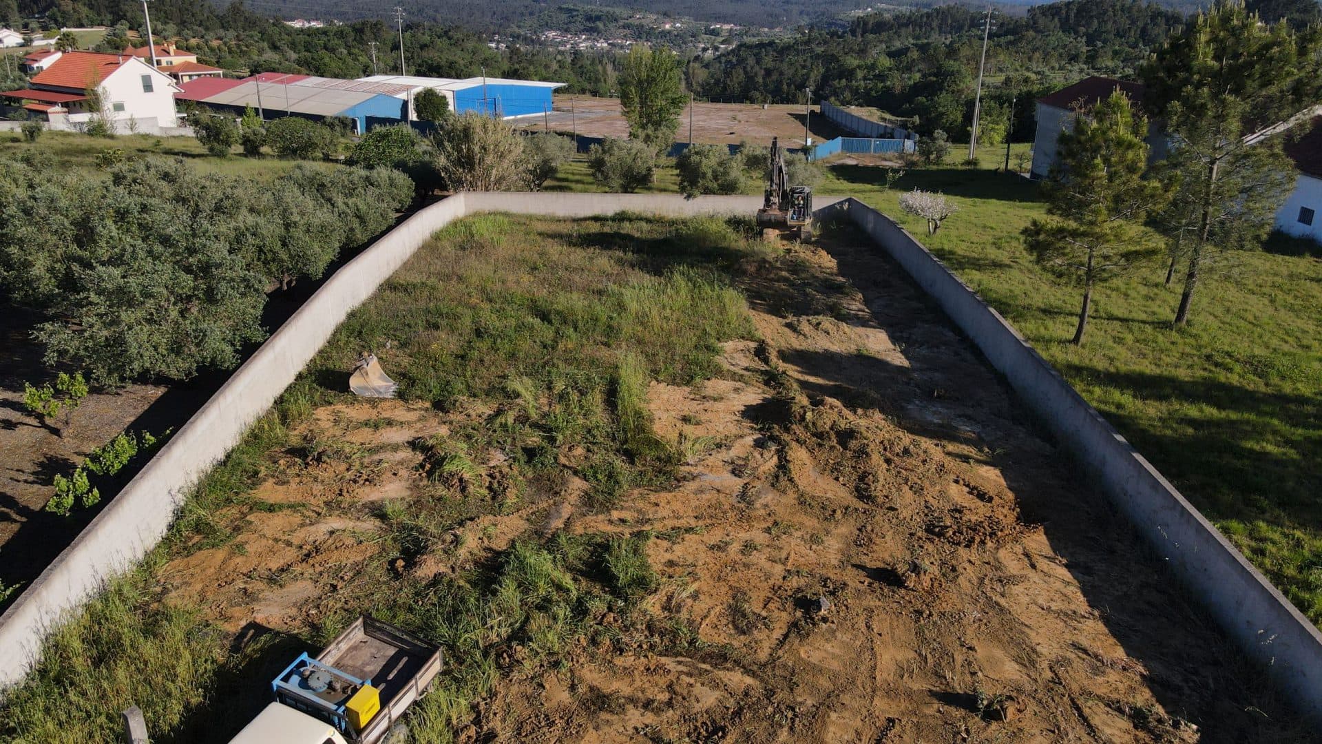 Terreno vista frontal