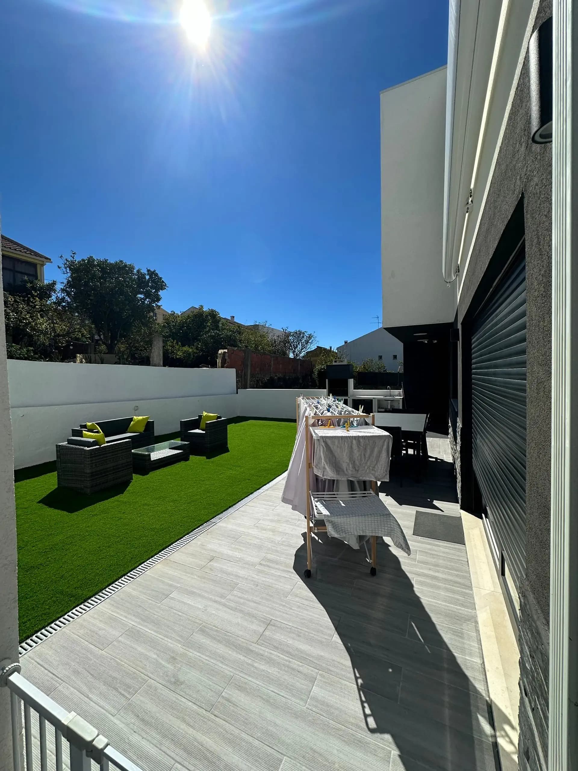 Exterior Jardim Trás Casa LSF