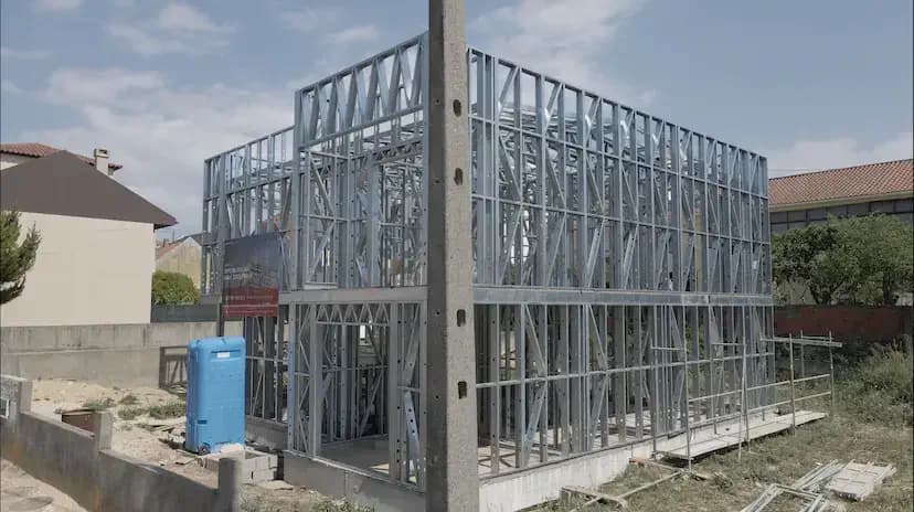 Light Steel Framing Moradia Frente