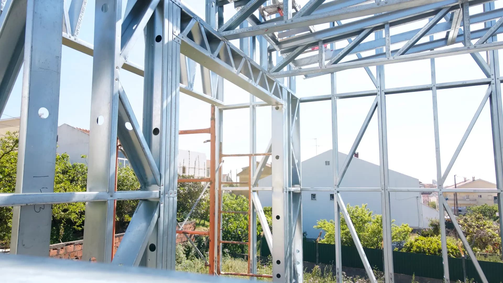 Light Steel Framing Moradia Varanda
