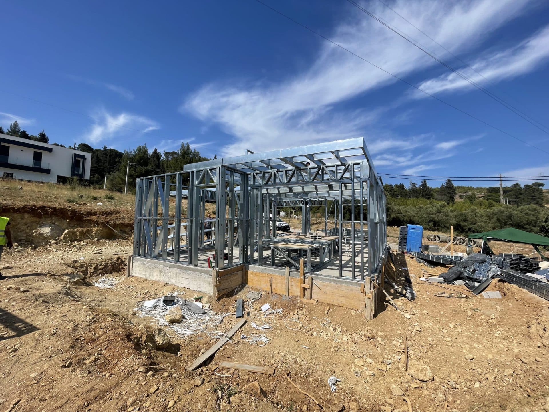 Casa em Fase de Construção LSF