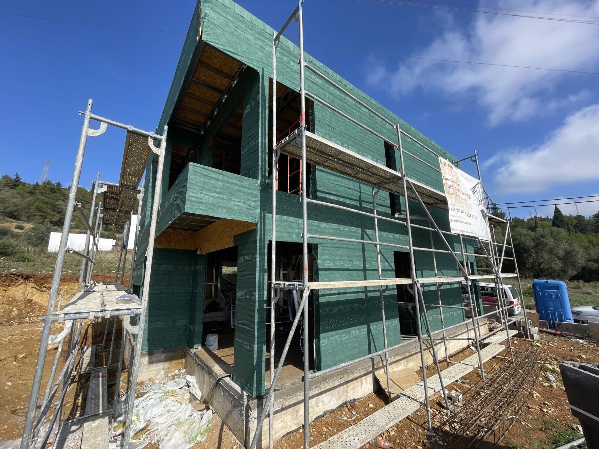 Casa em Revestimento OSB Frente