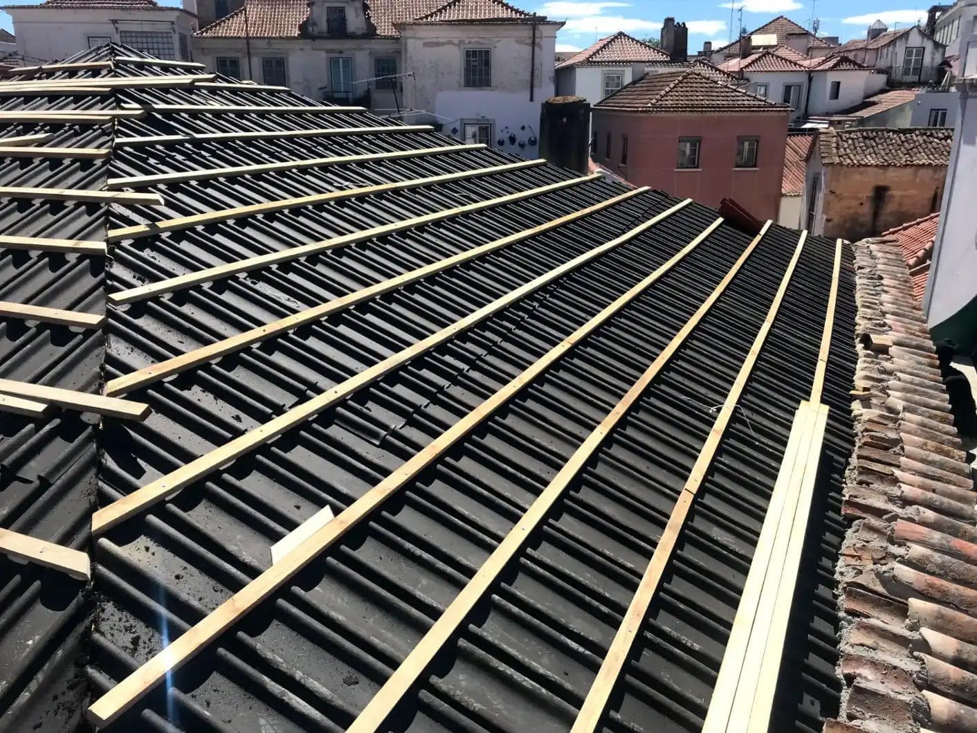 Painéis Cobertura Madeira