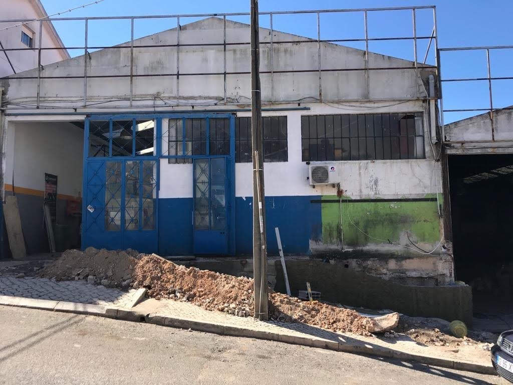 Fachada pavilhão velha