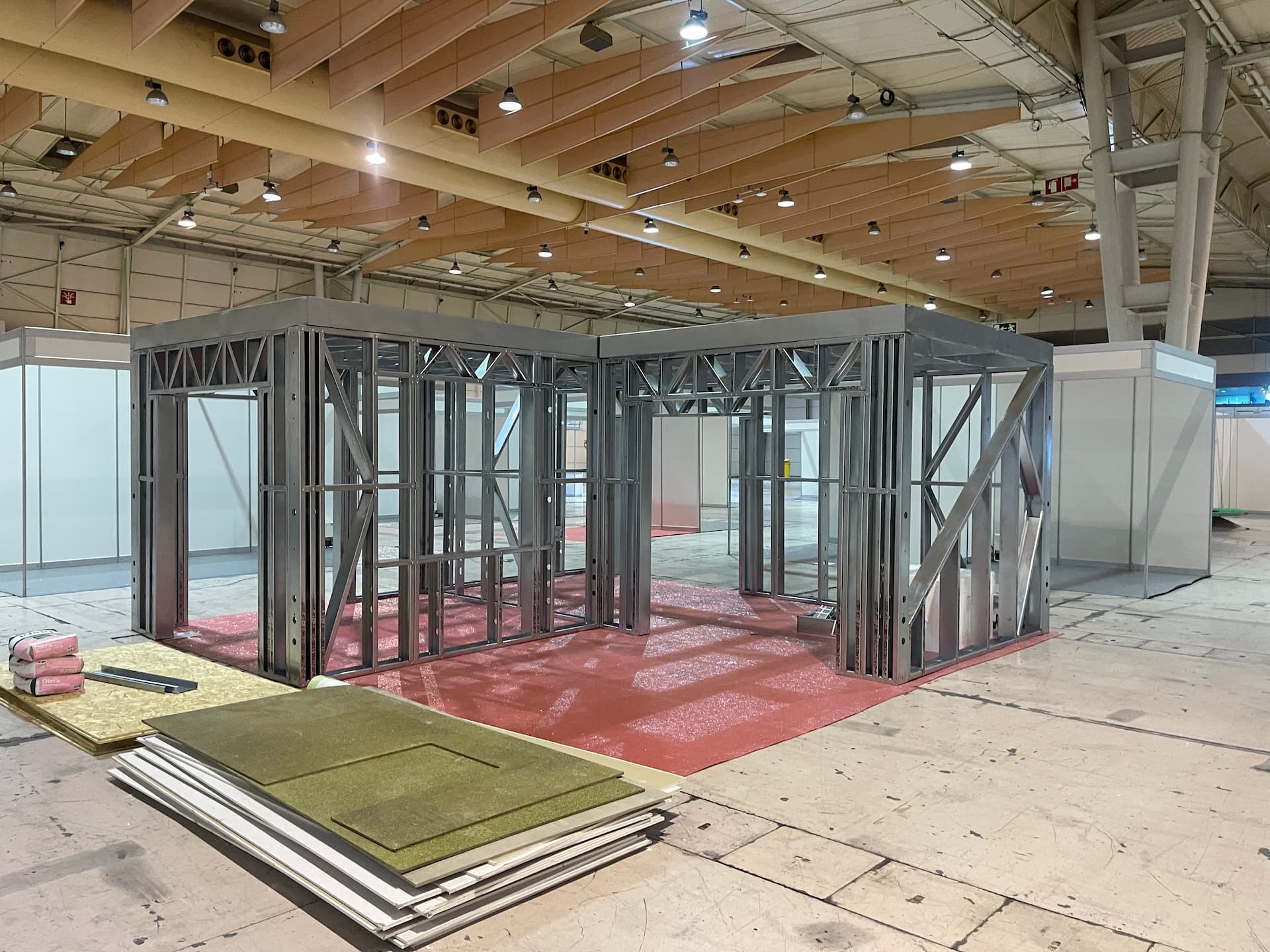 Módulo LSF em exposição